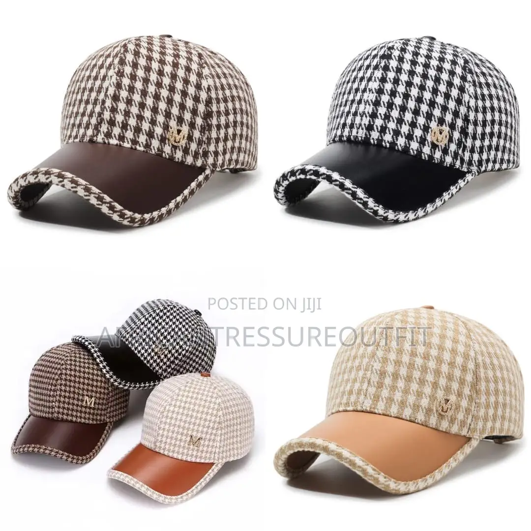 Houndstooth Baseball Caps Collection