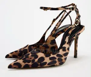 Zara Leopard Print Heel