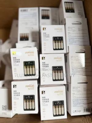 2500mAh AA Rechargeable Battery Kit With Type-C Smart Charger