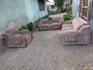 Sofa Set 3:2:1 Color Brown