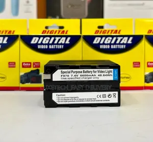 NP-F970 6600mAh Battery for LED Lights, Monitors, L-Series Gear