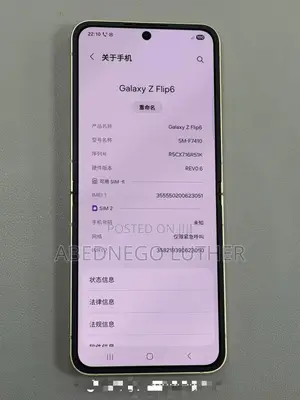 Samsung Galaxy Z Flip6 256 GB