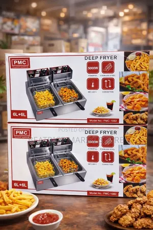 PCM Double Deep Fryer