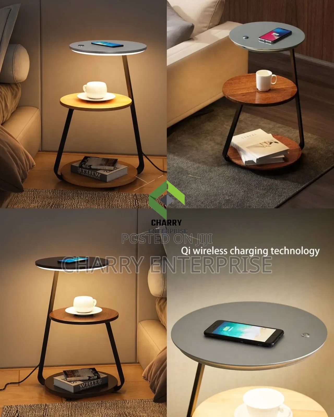 Luxury and Classic Led Smart Side Table or Stool
