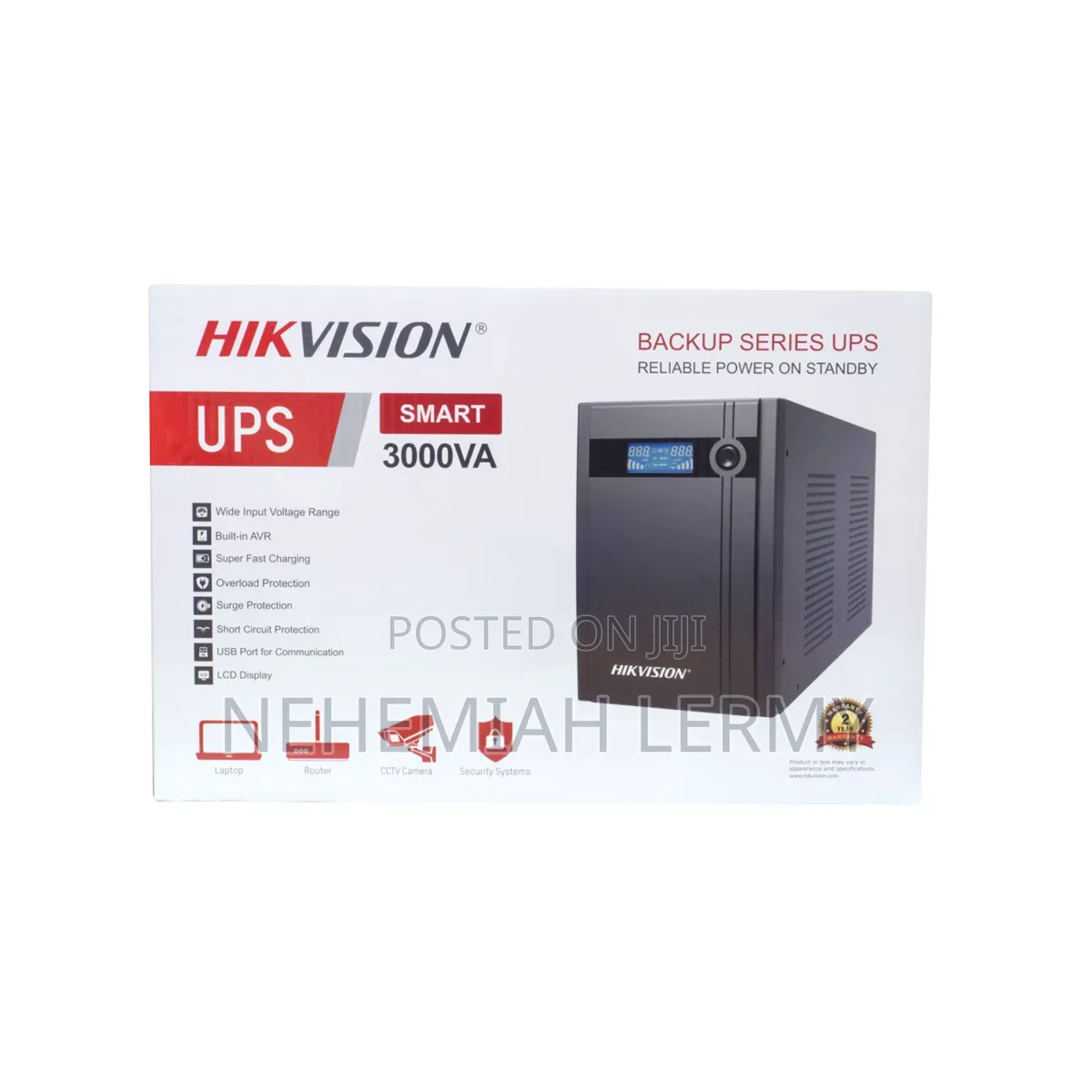Hk Vision UPS Backup