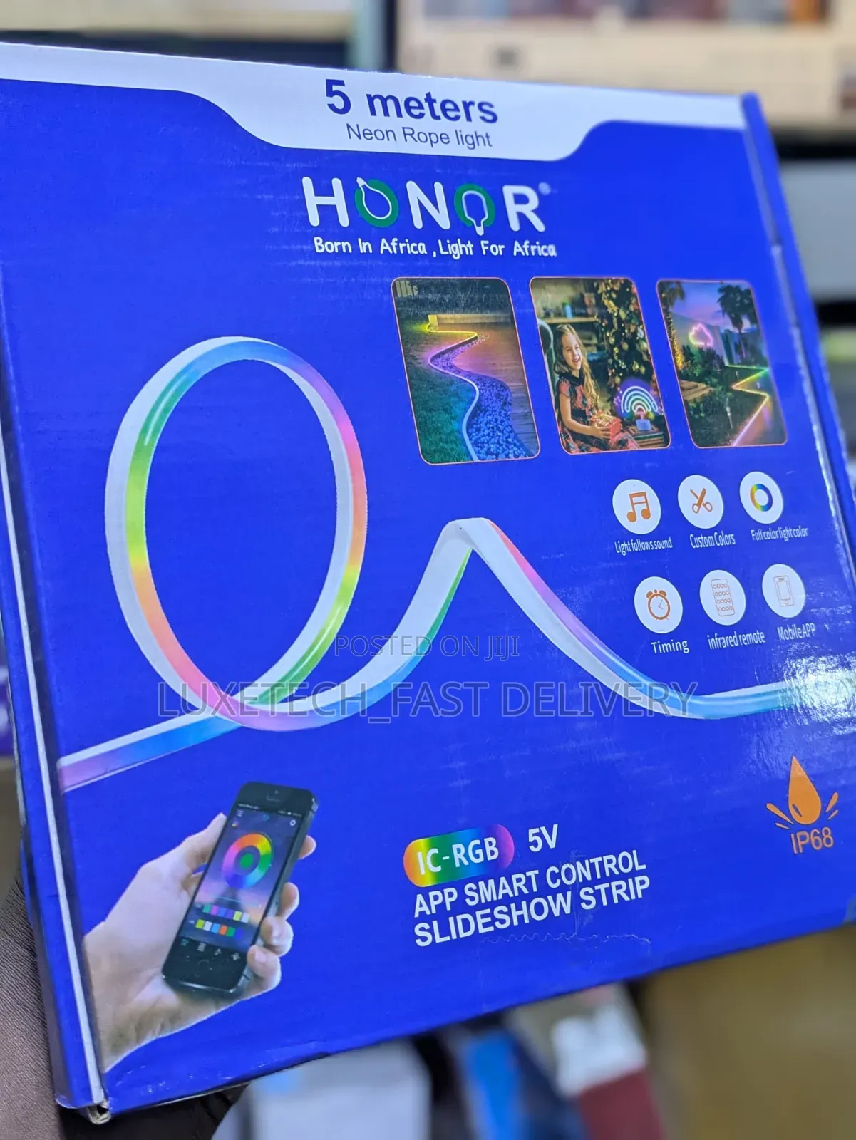 HONOR 5M RGB Smart Neon Light With App and Music Sync (Waterproof)