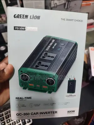 Green Lion GC-350 Car Inverter 12V to AC Power Converter, 800W Output