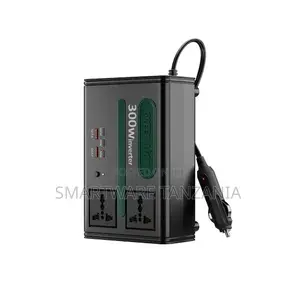 Green Lion GC-300 Car Inverter DC to AC, 300W Power, 2 Sockets
