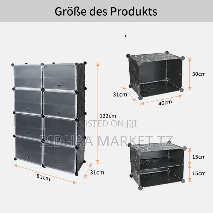 8 Cubes Shoe Rack / Rack Ya Viatu