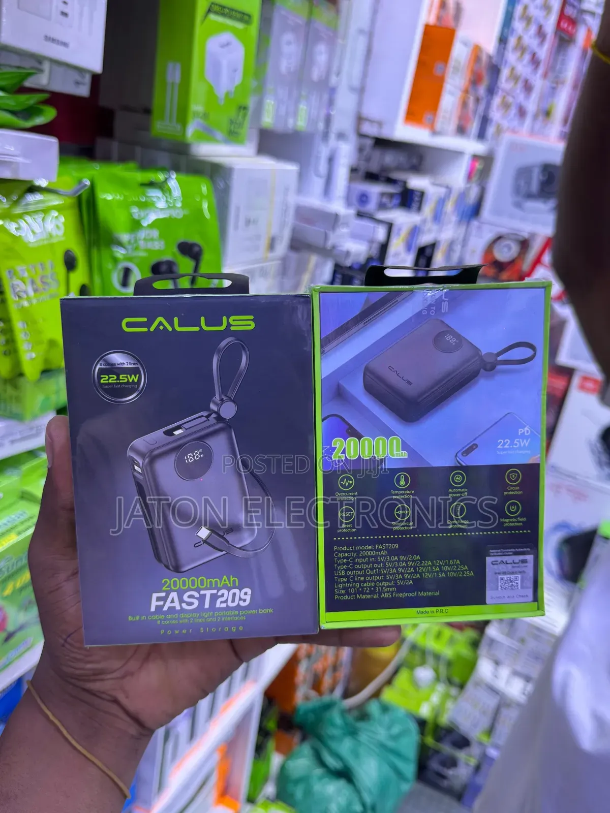 Calus Portable Powerbank 20000mah