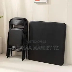 Modern Folding Dining Table Set | Space Saving Dining Table Chairs