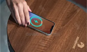 Smart Side TABLE With Built in Bluetooth SPEAKER and Wireless Charging