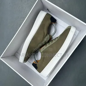 Men's Premium Nubuck Leather Minimalist Casual Sneakers Collection