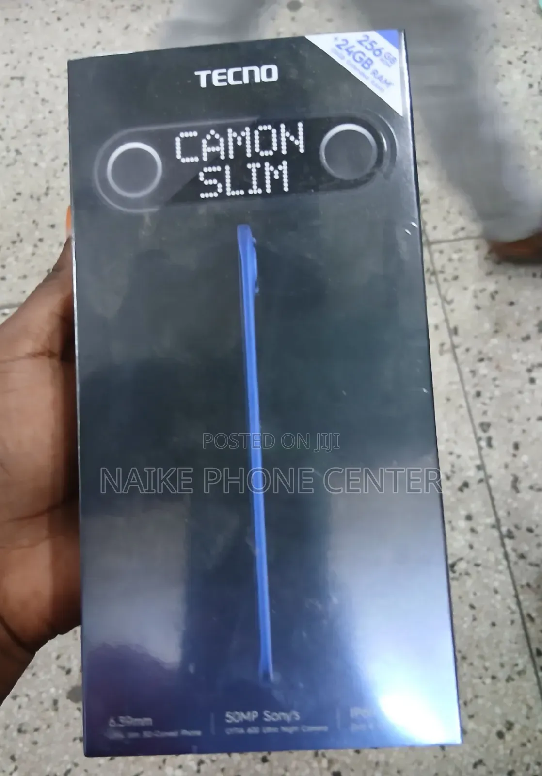 New Tecno Camon Slim 256 GB Black