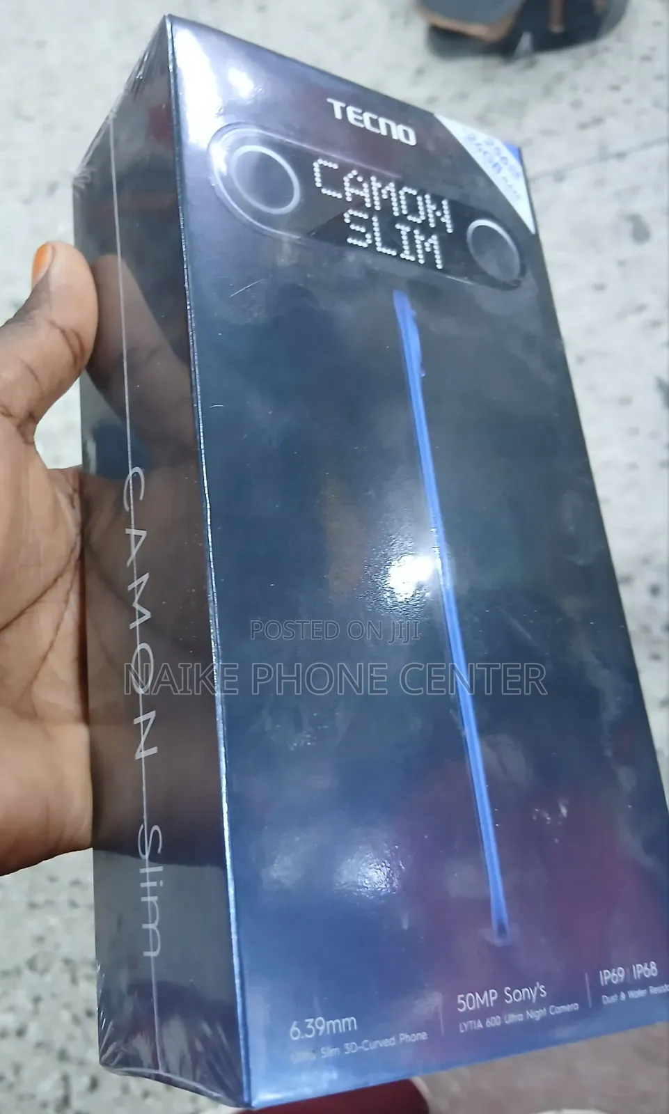 New Tecno Camon Slim 256 GB Black