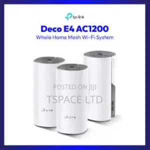 Deco E4(1-Pack) AC1200 Whole Home Mesh Wi-Fi Fi Unit