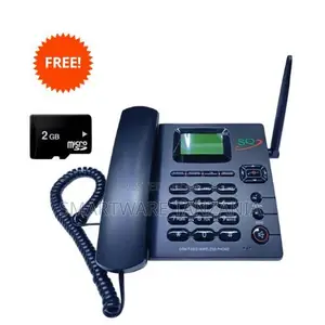 SQ LS 960 Corded Wireless Phone With Dual SIM Support and FM Tuner