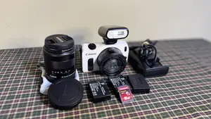 Canon EOS M Mirrorless Camera, Complete Kit