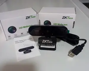 ZKTeco HD Webcam FHD 1080p With USB Connector and Adjustable Mount