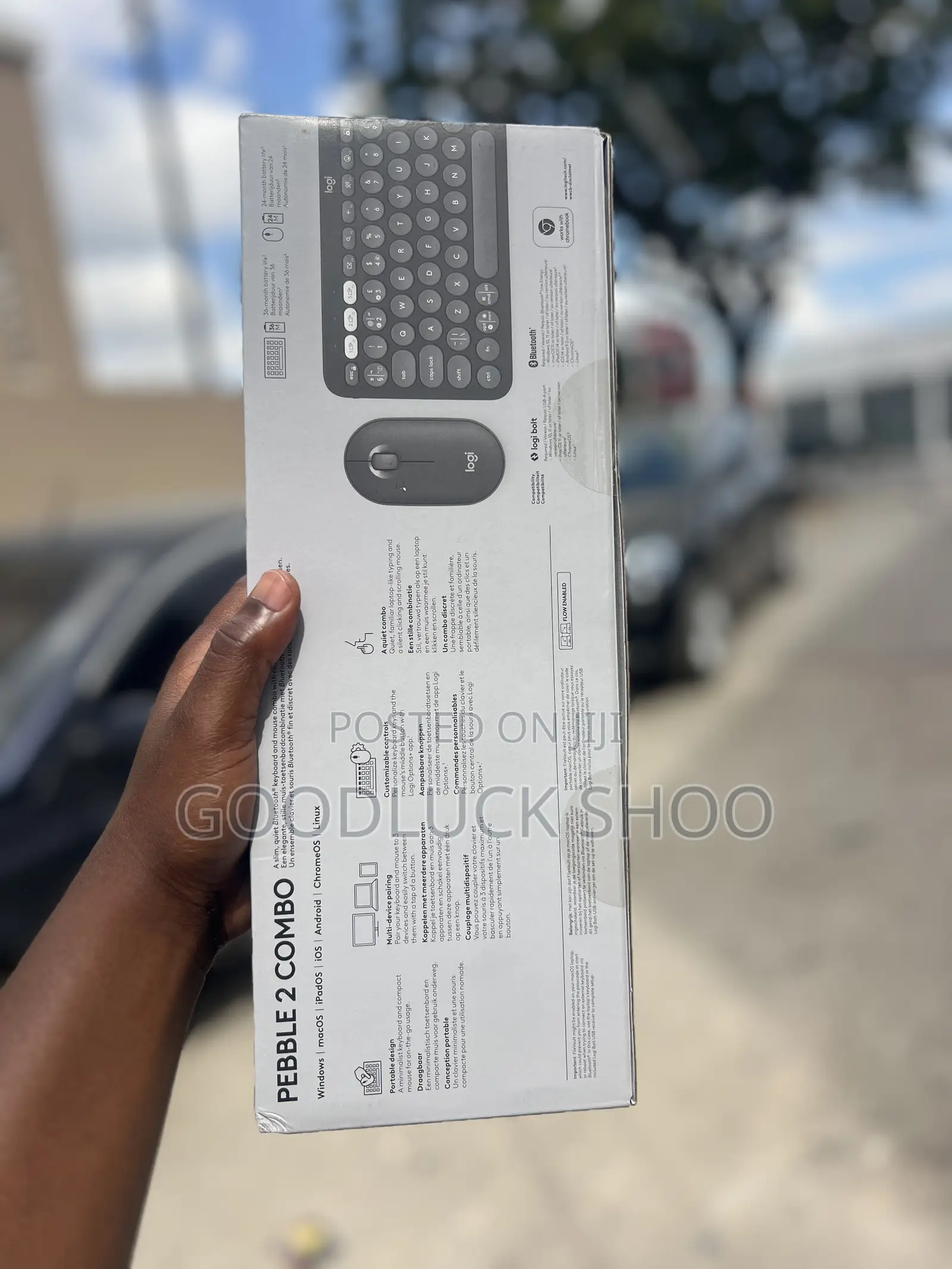 Logitech Pebble 2 Combo - Keyboard + Mouse
