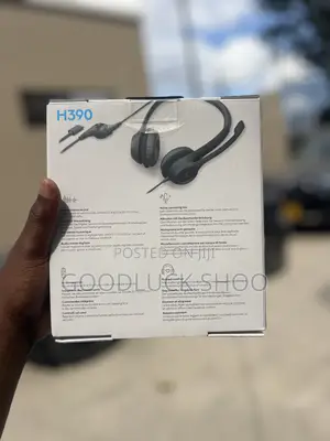 Logitech H390 - Wired USB Stereo Headset With Mic