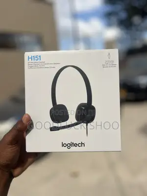 Logitech H151 - Wired Stereo Headset With Mic, 3.5mm Jack