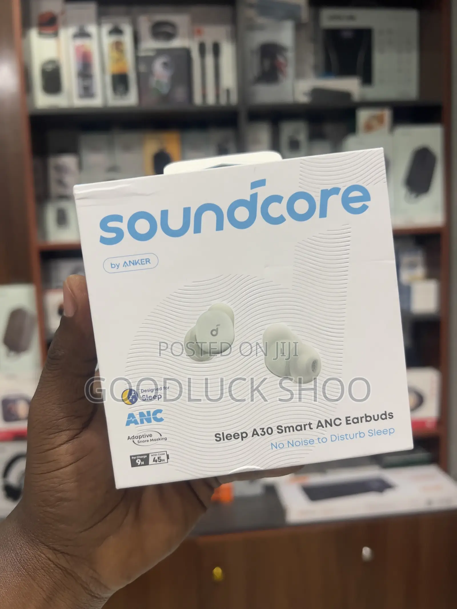 Soundcore by Anker Sleep A30 Smart Noise-Canceling Sleep Earbuds