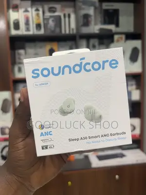 Soundcore by Anker Sleep A30 Smart Noise-Canceling Sleep Earbuds