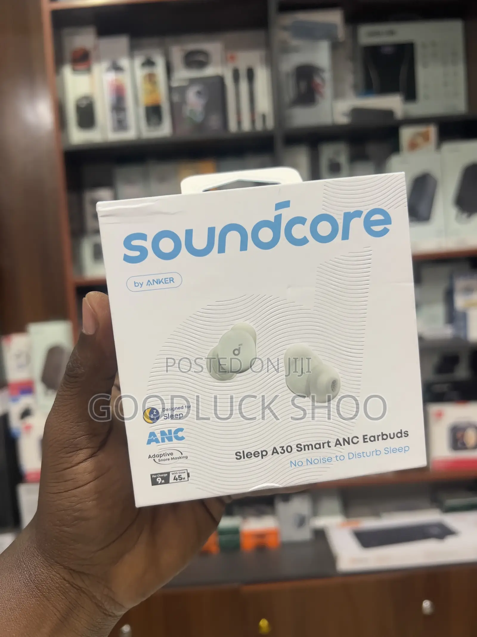 Soundcore by Anker Sleep A30 Smart Noise-Canceling Sleep Earbuds