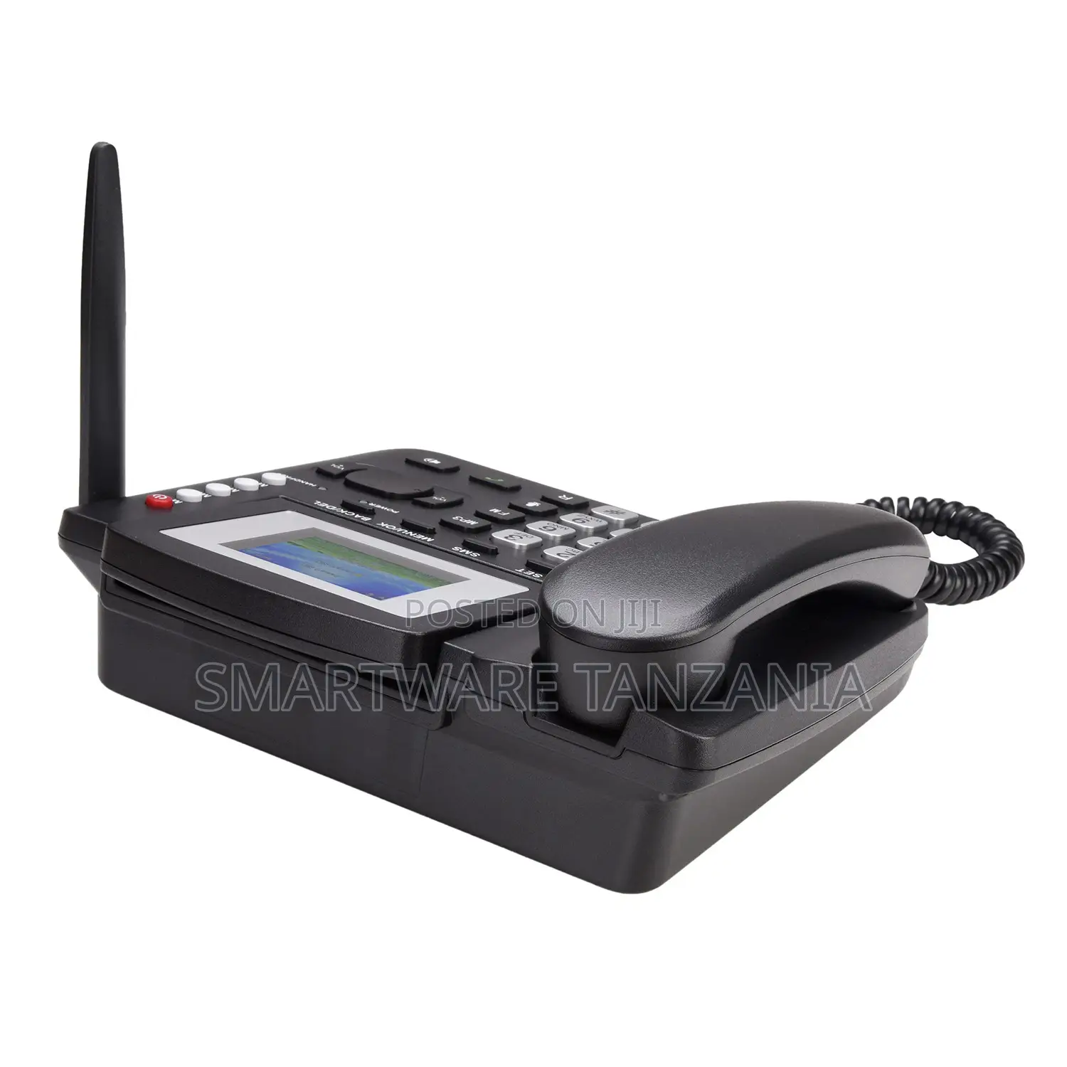 SQ LS-980 Dual Sim GSM Wireless Landline Desktop Phone – Black
