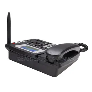SQ LS-980 Dual Sim GSM Wireless Landline Desktop Phone – Black