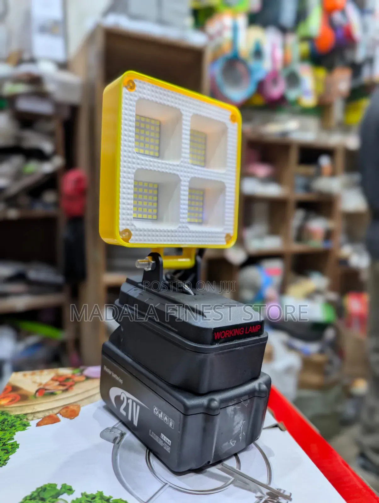 Led Light With Rechargeable Lithium Battery