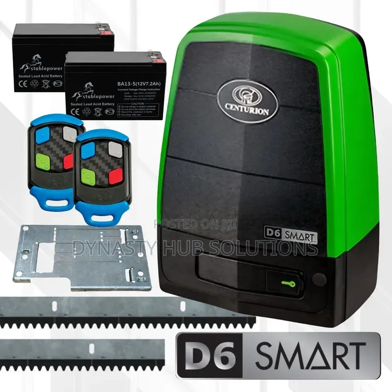 D6 Gate Motor Compete With Battery and Rail