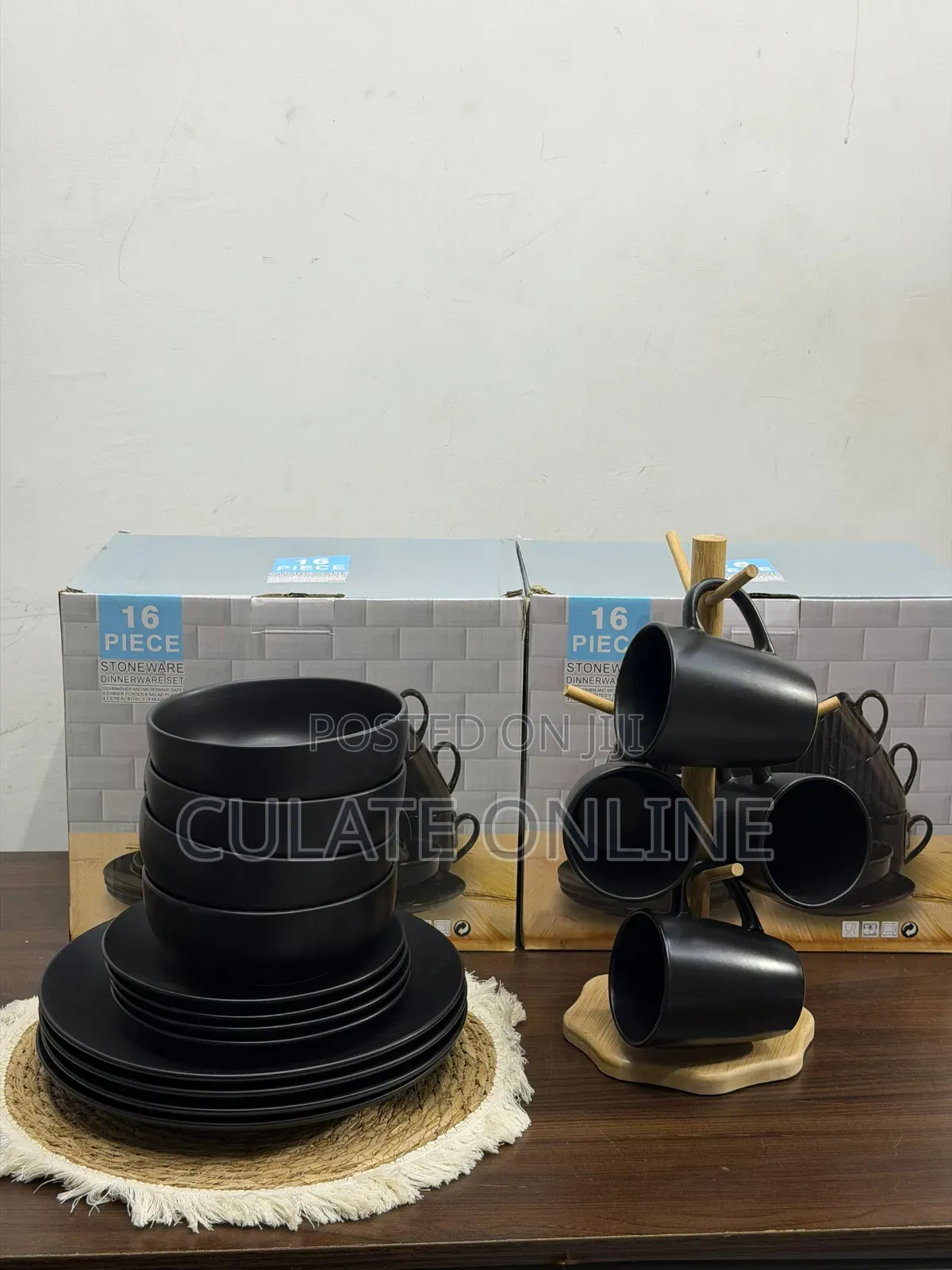 16pcs Stoneware Dinner Set