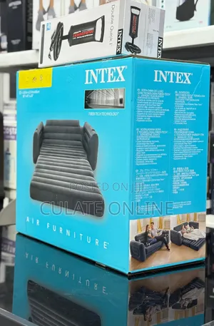 2 in 1 Intex Inflatable 3 People Sofa / Air Sofa La Watu Watatu