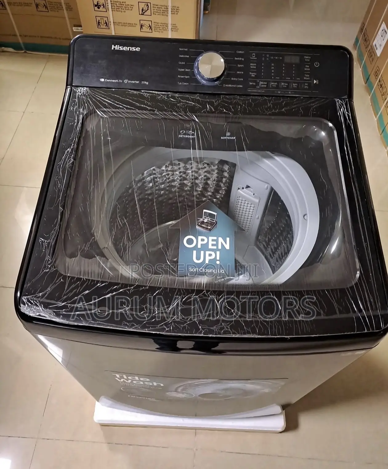 Hisense 8KG Top Load Washing Machine
