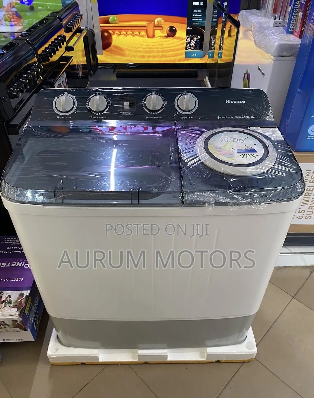 Hisense 7KG Manual (Twin Tub) Washing Machine