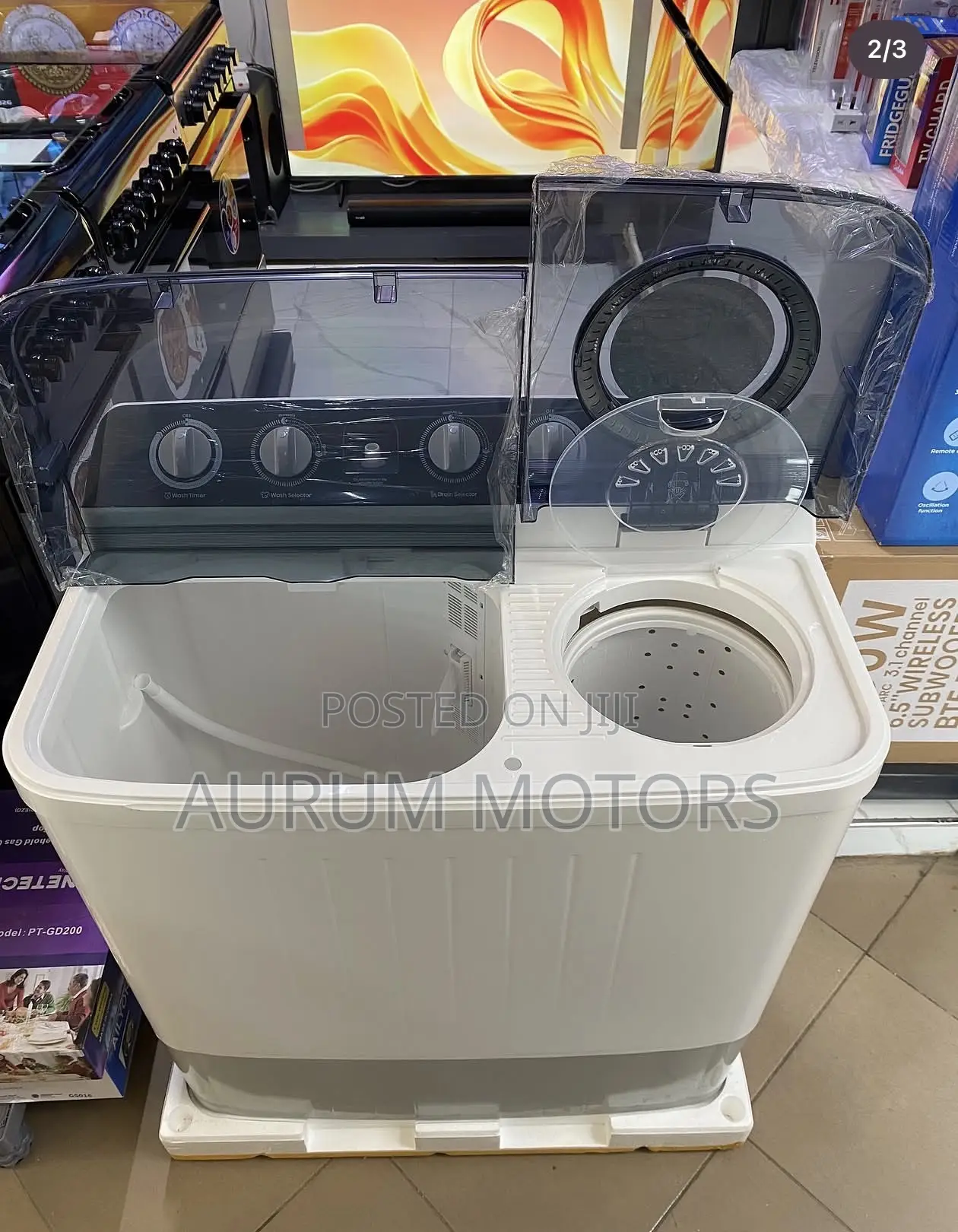 Hisense 7KG Manual (Twin Tub) Washing Machine