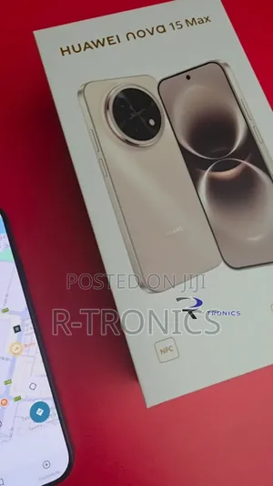 New Huawei nova 15 Max 256 GB White