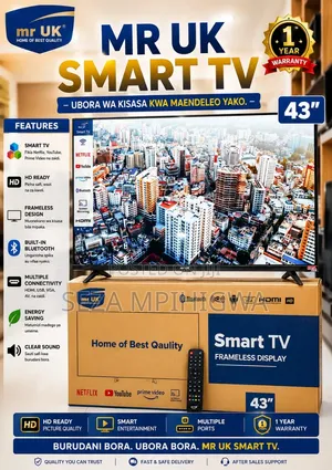 TV Mruk Smart 43" Frameless - Smart TV 43 - Frameless TV
