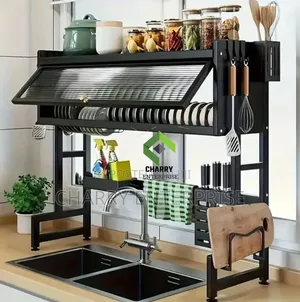 Classic Kitchen Organizer Sink Dish Drainer Drying Sink Rack
 1 Layer