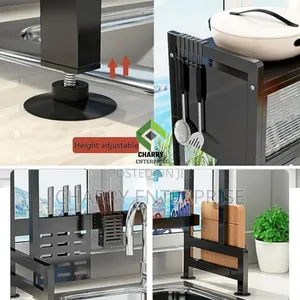 Classic Kitchen Organizer Sink Dish Drainer Drying Sink Rack
 1 Layer