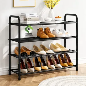 4 Tier Shoe Rack or Shoe Organizer