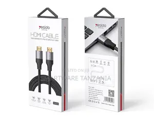 Yesido HDMI Cable Nylon Braided Ultra HD Extension Cable, 2m