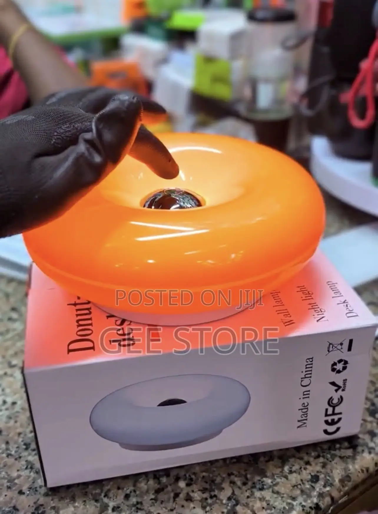 Donut Shaped Desk Lamp