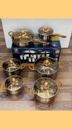 Classic Glass Cooking Pots