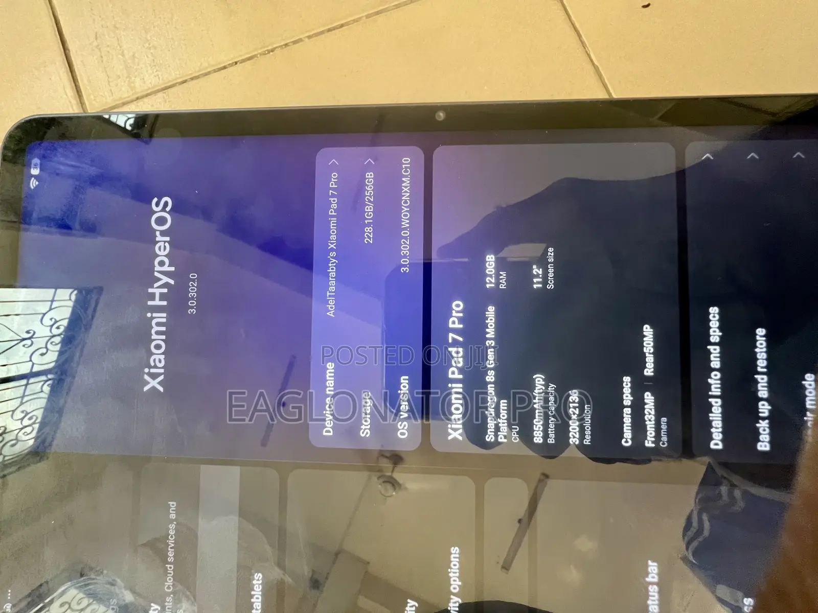 New Xiaomi Pad 7 Pro 256 GB Black