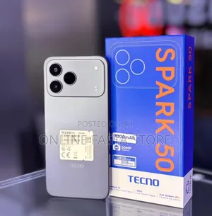 New Tecno Spark 50 128 GB Black