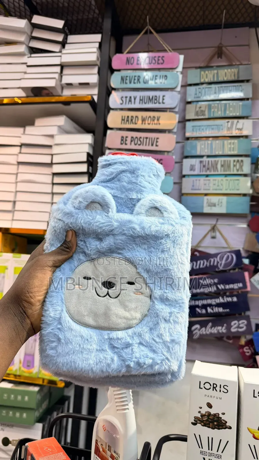 Hot Bottle Water With Plush Cover