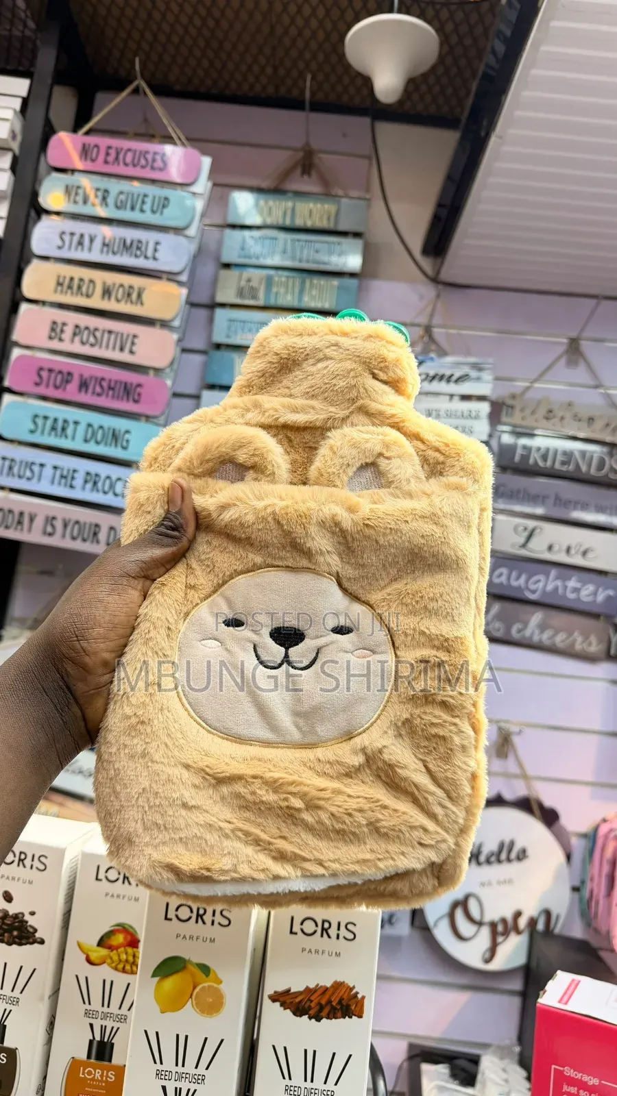 Hot Bottle Water With Plush Cover